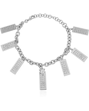 MM6 by Maison Margiela Charm Bracelet - Metallic