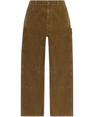 Golden Goose Corduroy Trousers - Natural