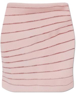 Balmain Short Skirt - Pink