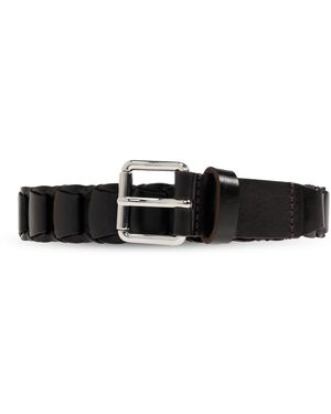 Lemaire Leather Belt - Black