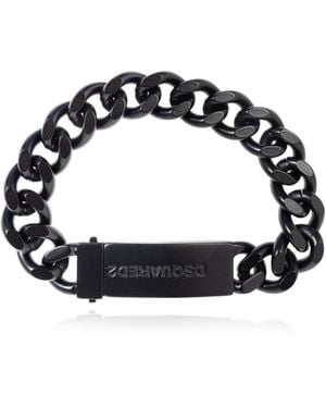 DSquared² Brass Bracelet - Black