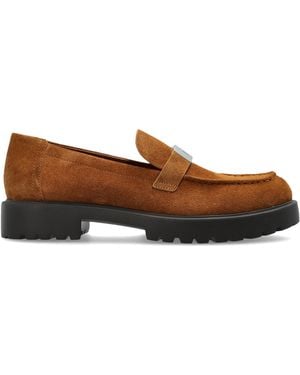 Tory Burch 'Leelee Lug' Loafers - Brown