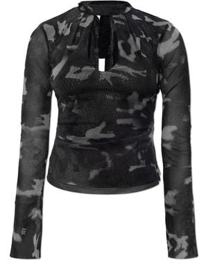 MISBHV Transparent Top - Black