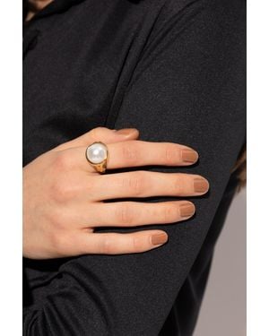 CASABLANCA Brass Ring - Black