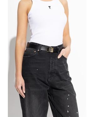 DSquared² Leather Belt - Black