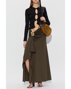 Christopher Esber Skirt "Occhio Crystal" - Green