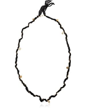 Jil Sander Long Necklace - Metallic