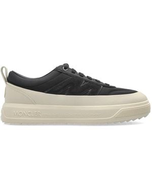 Moncler Sports Shoes With Logo - Black