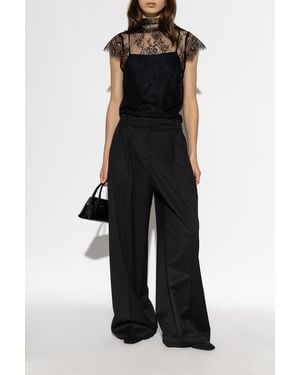 Posse Silk Blouse 'Blake' - Black