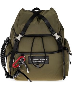 DSquared² Logo Backpack - Green