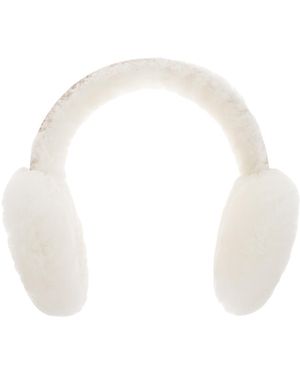 UGG Fur Ear Muffs - White