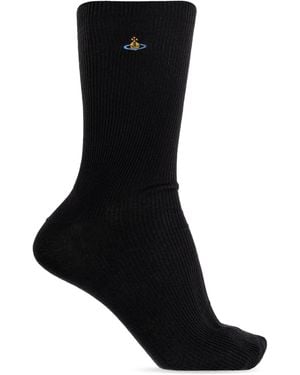 Vivienne Westwood Cotton Socks - Black