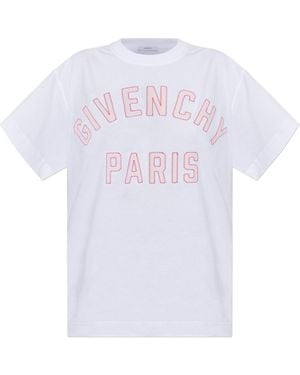 Givenchy T-Shirt With Logo - White