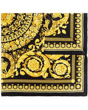 Versace Silk Scarf - Yellow