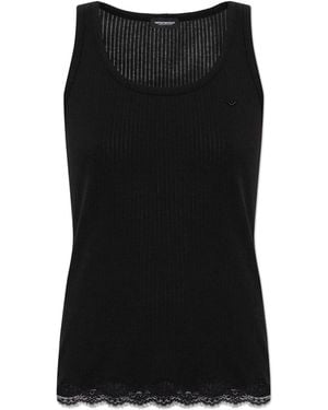 Emporio Armani Lingerie Top - Black