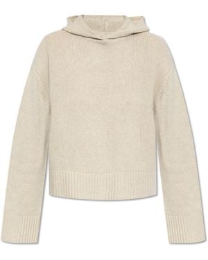 Lisa Yang Hooded Jumper Karolin - Natural