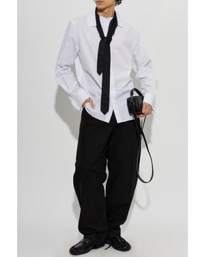 Sacai Pants With Belt - Black