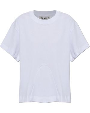 Munthe Top "Vupiter" - White
