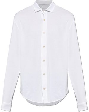 Eleventy Cotton Shirt - White