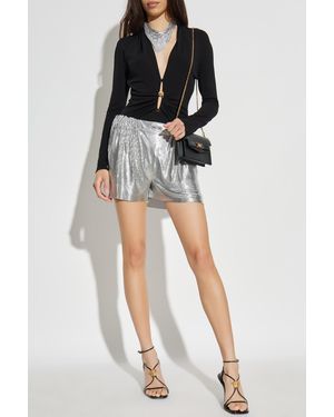 Versace Sequin Shorts - Black