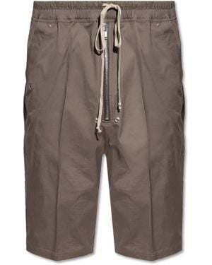 Rick Owens Bermudas Bela Pods - Grey