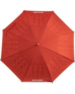 Moschino Parasol With Print - Red