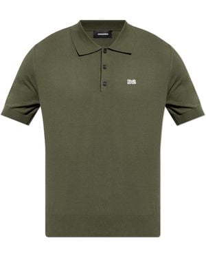 DSquared² Polo With Logo - Green