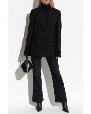 Rag & Bone Blazer With Open Lapels - Black
