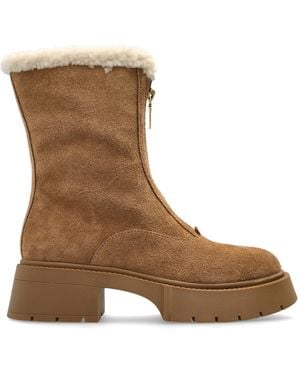 COACH Heeled Ankle Boots "Leah" - Brown