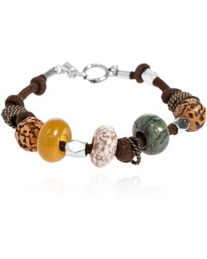 Isabel Marant Bracelet With Stones - Brown