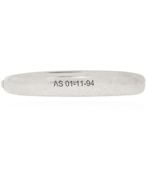AllSaints Brass Bracelet - White