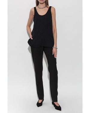TOTEME Creased Pants - Black