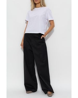 Loewe Pants With Pockets - White