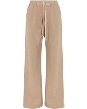 Rick Owens Wide-Leg Joggers - Natural