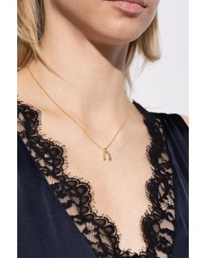 Kate Spade Necklace With Pendant - Black