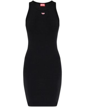 DIESEL Dress D-Tank-Long-D - Black