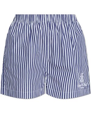 Sporty & Rich Shorts From The New York Collection - Blue