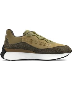McQueen 'Sprint Runner' Sports Shoes - Green