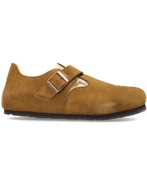 Birkenstock Suede Shoes "London" - Brown