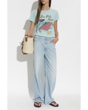 Mother T-Shirt 'Lil Sinful' - Blue