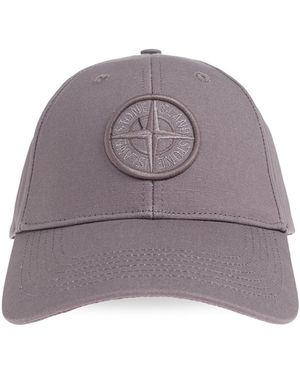 Stone Island Baseball Cap - Purple