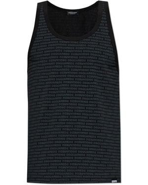 DSquared² Sleeveless T-Shirt - Black