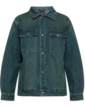 AllSaints "Castleford" Denim Jacket - Green