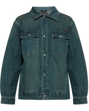 AllSaints "Castleford" Denim Jacket - Green