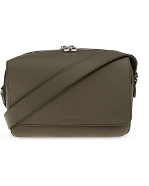 Jacquemus Leather Crossbody Bag - Brown