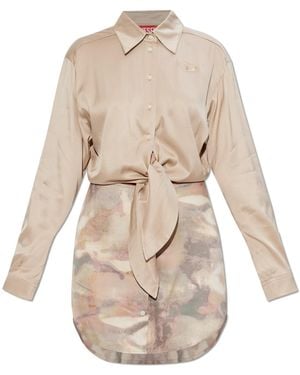 DIESEL 'D-Elta-Mini' Dress - Natural