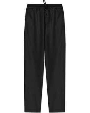 Sease Wool Trousers - Black