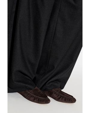 MICHAEL Michael Kors 'Jennings' Suede Loafers - Black