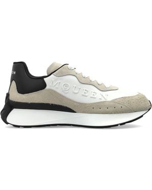 McQueen 'Sprint Runner' Sports Shoes - White