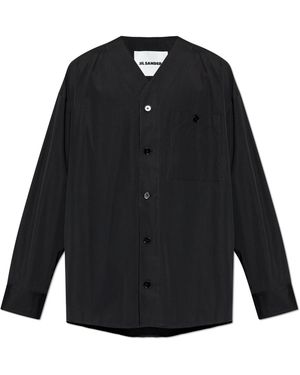 Jil Sander Cotton Shirt - Black
